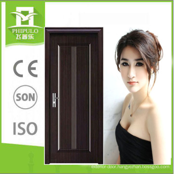 2018 latest design high quality melamine wooden door for MDF door